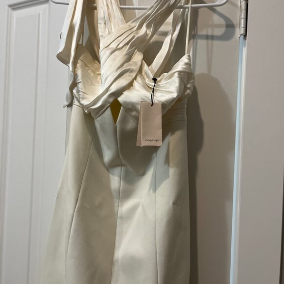 White Midi Cinq a Sept Dress - Picture 5 of 7